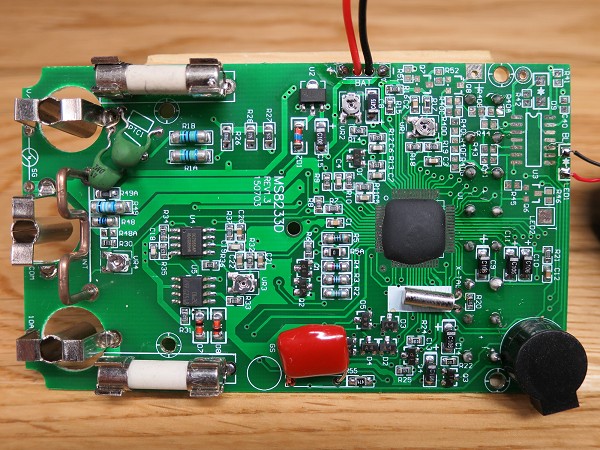 BSIDE ADM01 - top view of the
      PCB