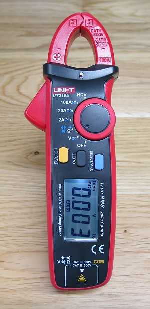 UNI-T UT210E Current Clamp Multimeter