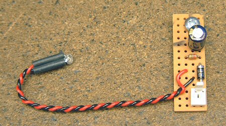 Power supply LED