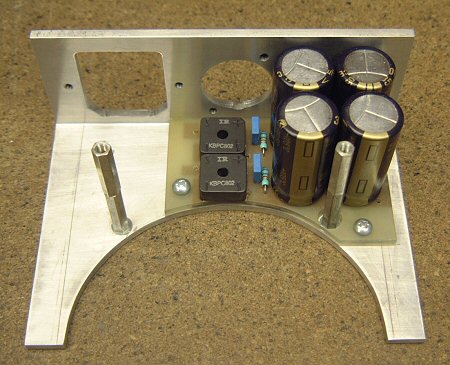 PCB installed in the chassis