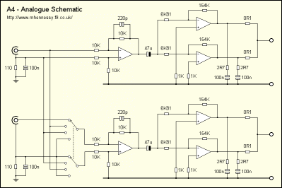 Schematic of the analogue sections (10K)
