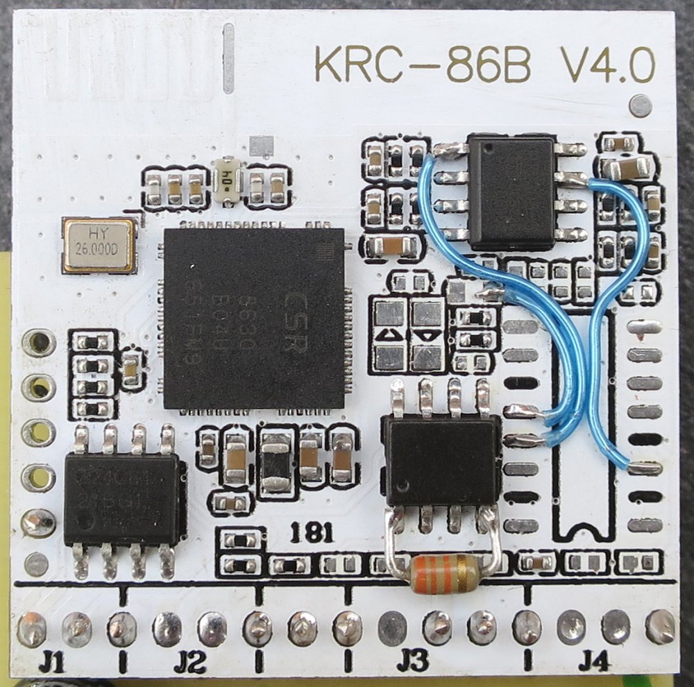 KRC-86B module, as modified