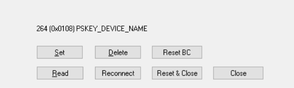 Name value in PSTool