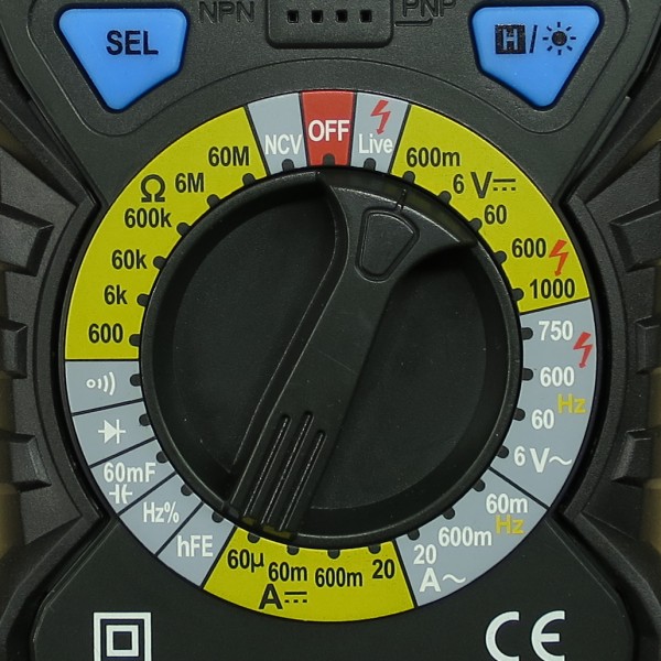 BSIDE ADM08A - range switch