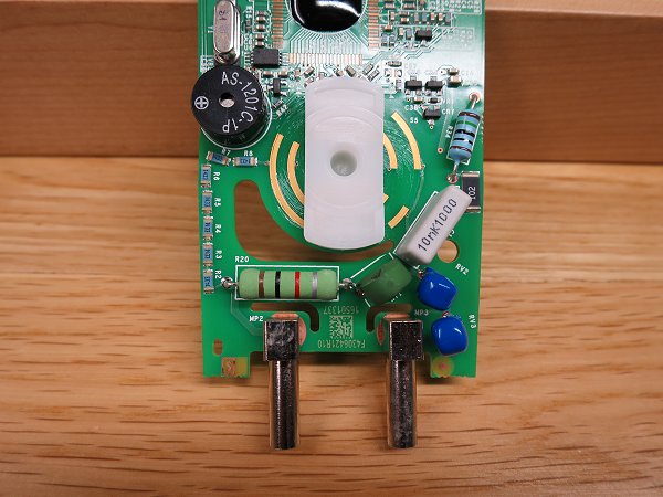 Fluke 101 - input section of PCB