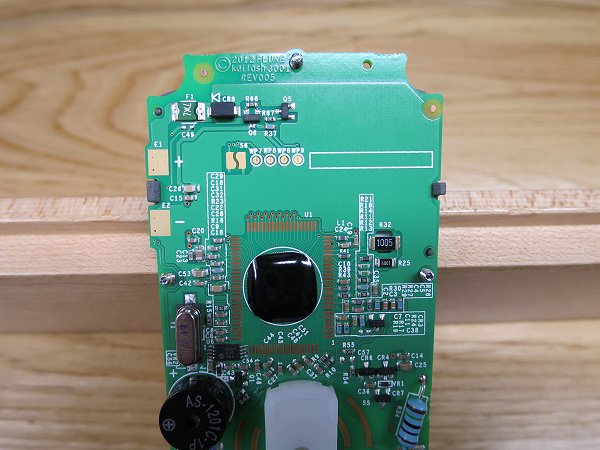 Fluke 101 - processor section
      of PCB