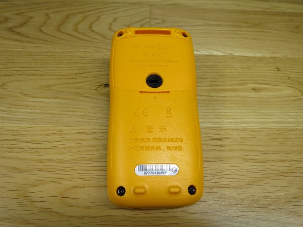 Fluke 101 - rear view