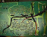 Underside of
       the PCB