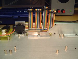 Sub panel mounted on the chassis